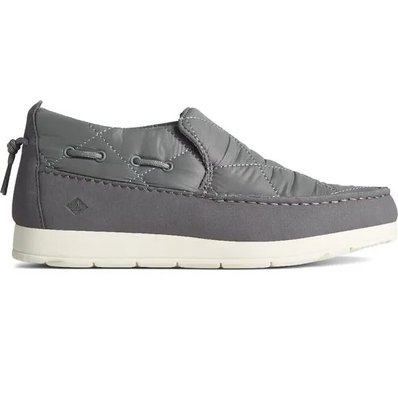 Sperry Moc-Sider STS-87050 Sneakers Women's 7 Gray Slip-On Casual Shoes KHD688