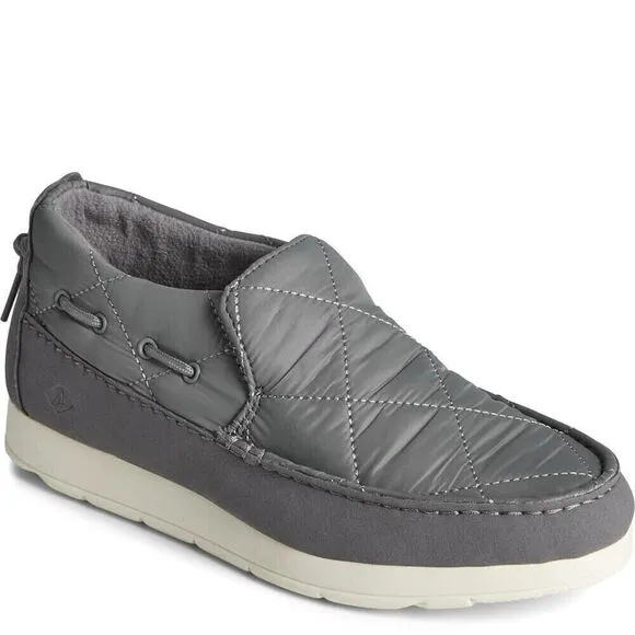 Sperry Moc-Sider STS-87050 Sneakers Women's 7 Gray Slip-On Casual Shoes KHD688
