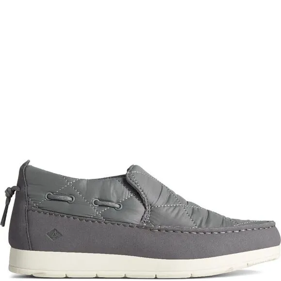 Sperry Moc-Sider STS-87050 Sneakers Women's 7 Gray Slip-On Casual Shoes KHD688