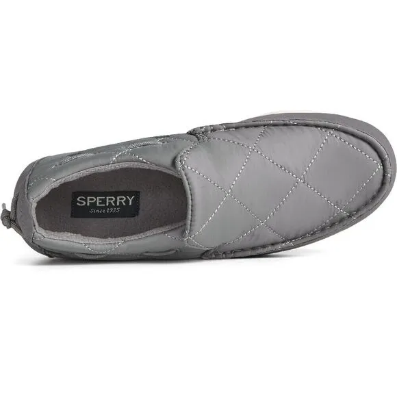 Sperry Moc-Sider STS-87050 Sneakers Women's 7 Gray Slip-On Casual Shoes KHD688