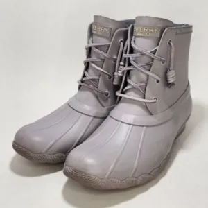 Sperry Saltwater Flooded Lavender STS83224 Medium Women's Size 6 Boots