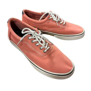 Sperry STS19131 Men Halyard CVO Sneaker Shoes Casual Summer Coral Pink Size 11