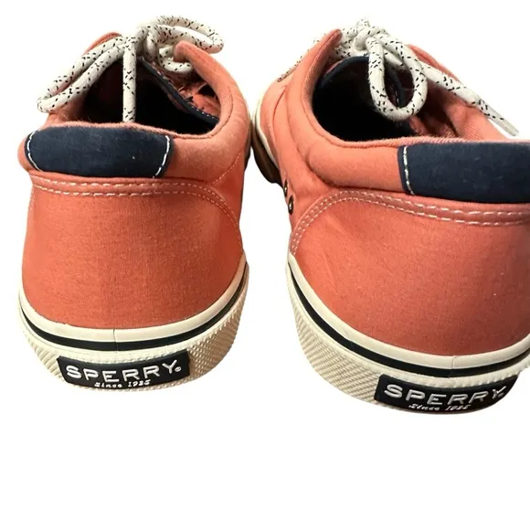 Sperry STS19131 Men Halyard CVO Sneaker Shoes Casual Summer Coral Pink Size 11