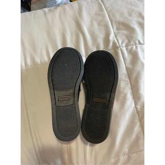 Sperry Top-sider Colton Boys Leather Dress Loafer shoes size 4