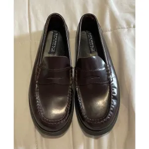 Sperry Top-sider Colton Boys Leather Dress Loafer shoes size 4