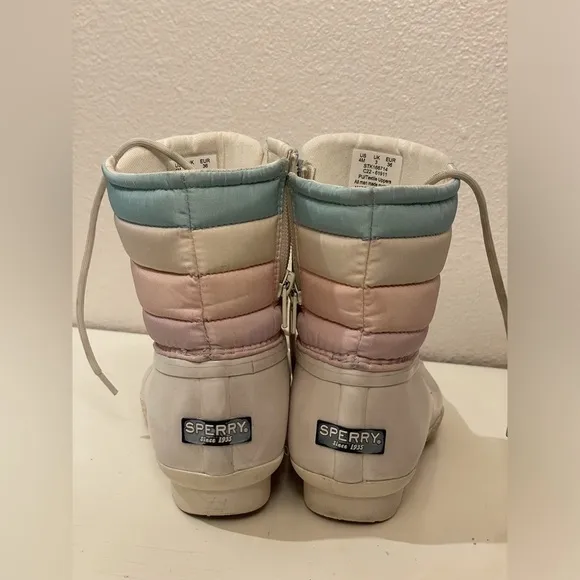 SPERRY TOP-SIDER® Saltwater Water Resistant Boots Size 4 M
