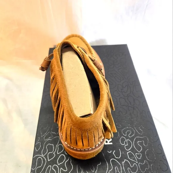 SPERRY X REBECCA MINKOFF Women's Size 7 Fringe Suede Chukka Boots New