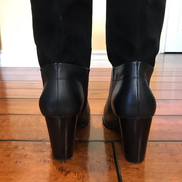 Splendid Knee high suede&amp;leather boots