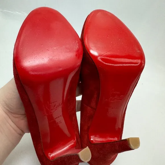 🌷❤️‍🔥SPRING SALE 🔥 FINAL PRICE🌷Christian Louboutin Very Prive 120 Pumps 38.5