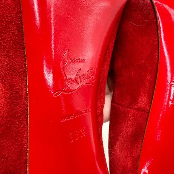 🌷❤️‍🔥SPRING SALE 🔥 FINAL PRICE🌷Christian Louboutin Very Prive 120 Pumps 38.5