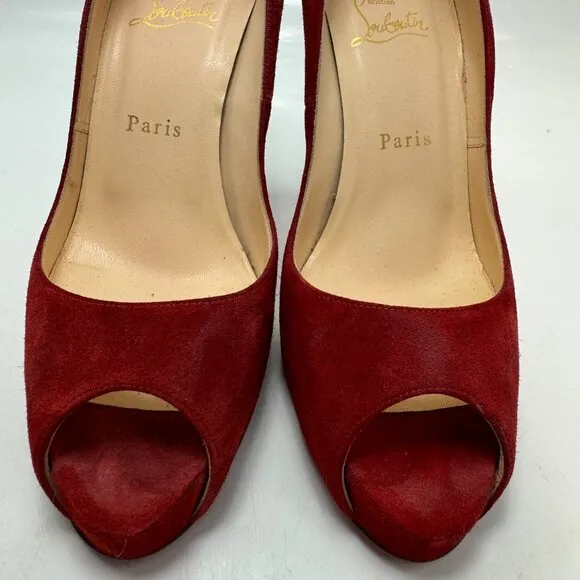 🌷❤️‍🔥SPRING SALE 🔥 FINAL PRICE🌷Christian Louboutin Very Prive 120 Pumps 38.5