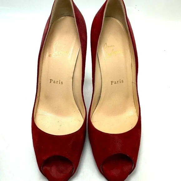 🌷❤️‍🔥SPRING SALE 🔥 FINAL PRICE🌷Christian Louboutin Very Prive 120 Pumps 38.5
