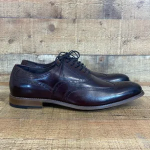 Stacy Adams Dress Shoes Men’s 14 M Oxblood Red‎ Oxford Wingtips Leather Lace Up