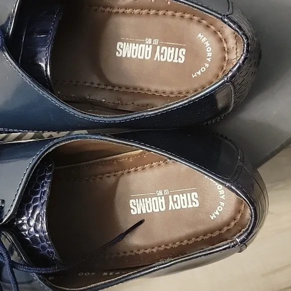 STACY ADAMS LEATHER SHOES EUC SIZE 14