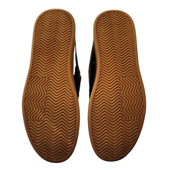 Stacy Adams Men's Delmar Redzone Collection Slip-On Leather Black Shoes Sz 13M