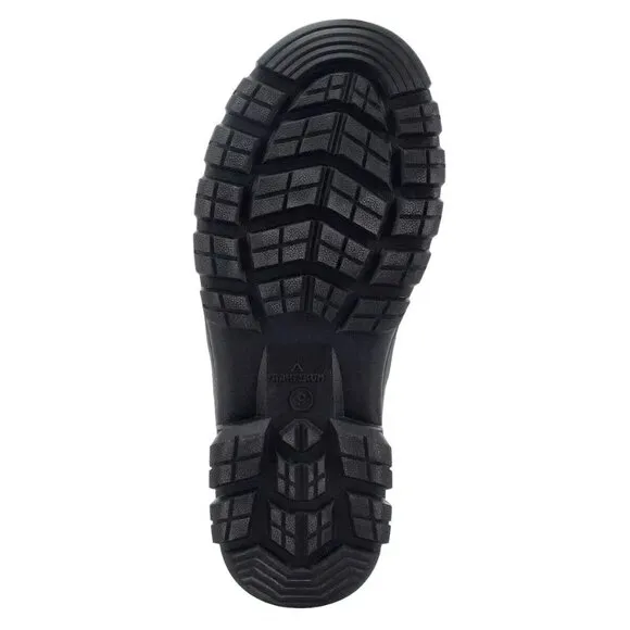 Staheekum  Men's Ankle Rain Boots Black