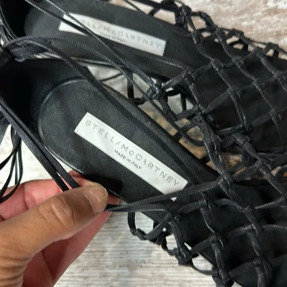 STELLA MCCARTNEY Faux leather sandals size 39
