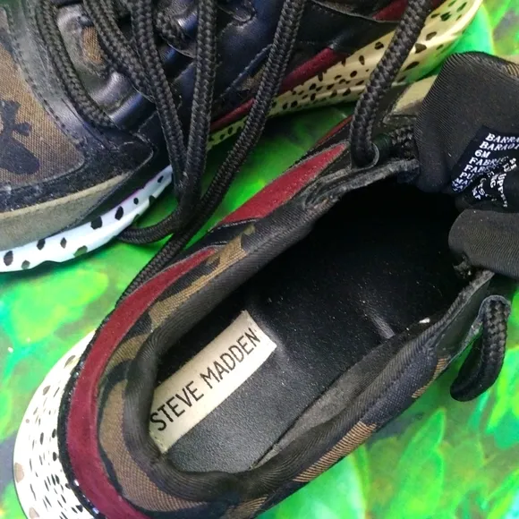 Steve Madden BARRA camouflage sneakers