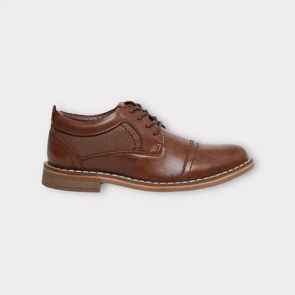 Steve Madden Boliverr Brown Leather Dress Shoes