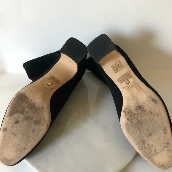 Stuart Weitzman Black Suede Mila Ankle Boots
