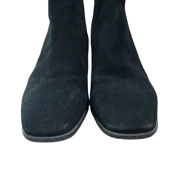 Stuart Weitzman Easyon Reserve suede and neoprene ankle boots Size 5