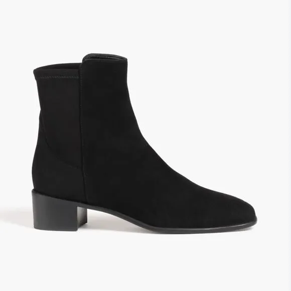 Stuart Weitzman Easyon Reserve suede and neoprene ankle boots Size 5