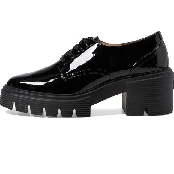 Stuart Weitzman Soho Leather Derby Shoes (NEW)