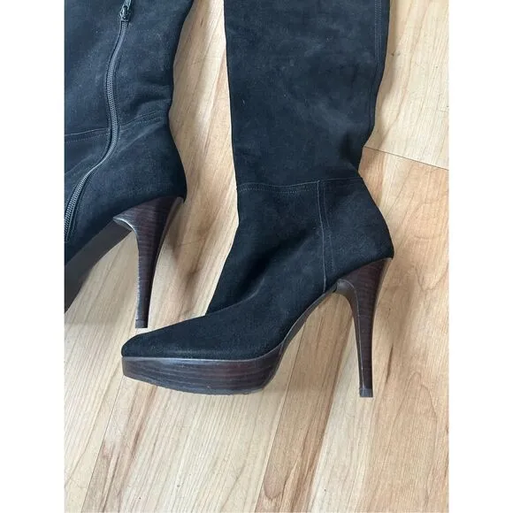 Stuart Weitzman Suede Over-The-Knee Boots