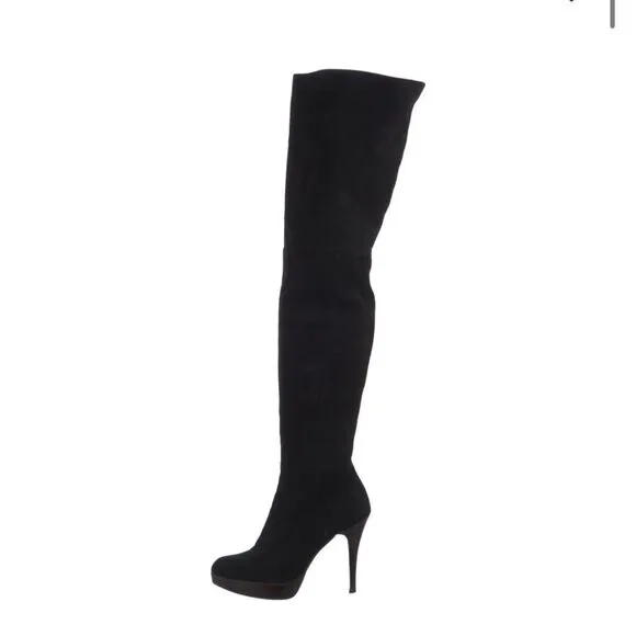 Stuart Weitzman Suede Over-The-Knee Boots