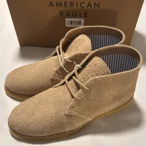 Suede Chukka Boots Mens 11  Tan American Eagle