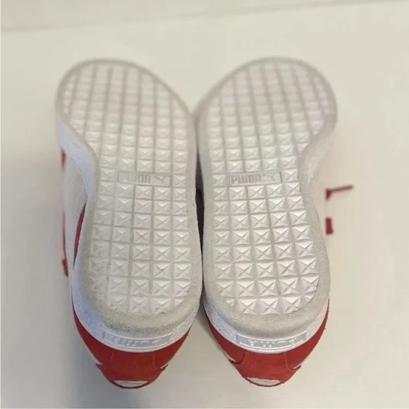 Suede Classic XXI Women's Size 7.5 Red White Sneakers Style 381410_02 Shoes