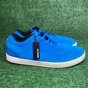 SUPRA Antwuan Dixon Blue Suede Sneakers Low Skate Shoes Men’s Size 13 - NEW