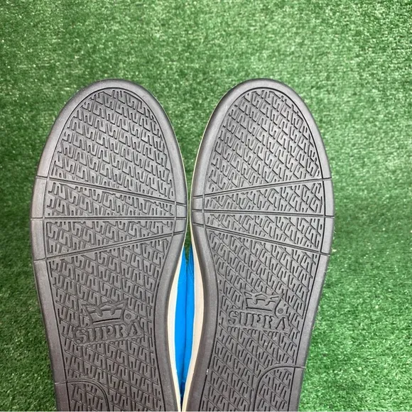 SUPRA Antwuan Dixon Blue Suede Sneakers Low Skate Shoes Men’s Size 13 - NEW