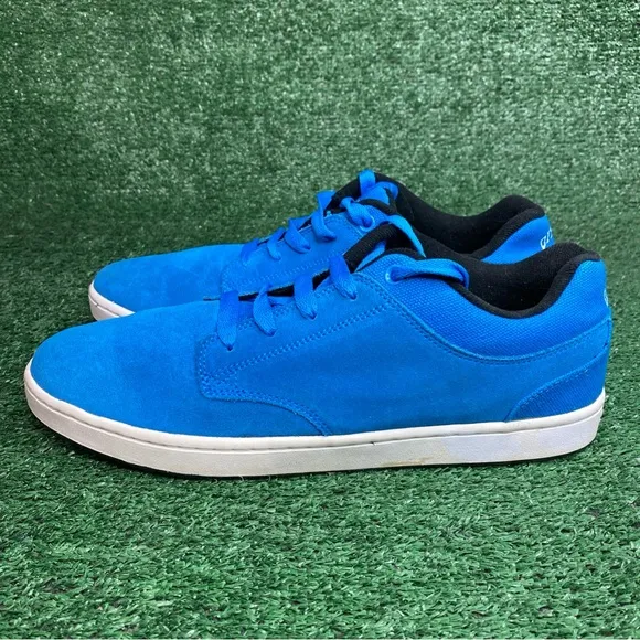 SUPRA Antwuan Dixon Blue Suede Sneakers Low Skate Shoes Men’s Size 13 - NEW