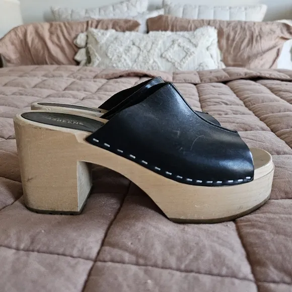 Swedish Hasbeens Ann Sandals Size 38/7.5