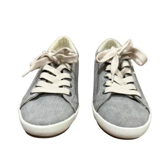 TAOS Star Lace-up Canvas Shoes Sneakers Gray