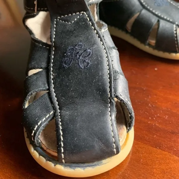 Tartine et Chocolat Baby Leather Walking Sandals