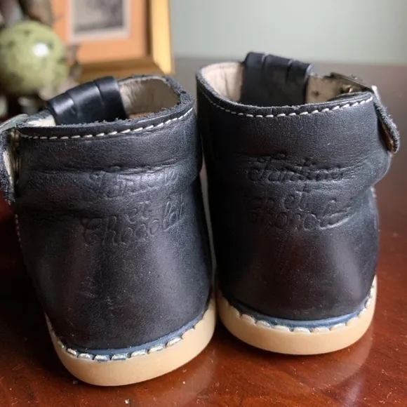 Tartine et Chocolat Baby Leather Walking Sandals