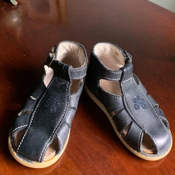 Tartine et Chocolat Baby Leather Walking Sandals