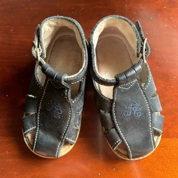 Tartine et Chocolat Baby Leather Walking Sandals