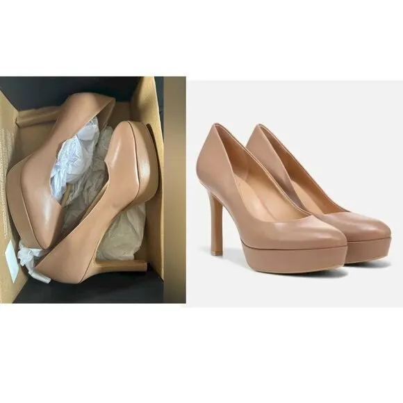 Taupe Platform Camilla Shoes by Naturalizer Women's Size 7W