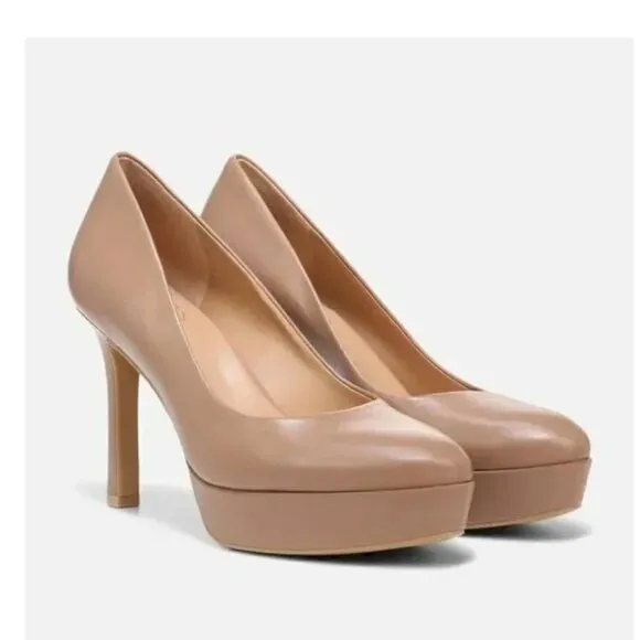 Taupe Platform Camilla Shoes by Naturalizer Women's Size 7W