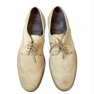 Ted Baker Archerr Suede Brogue Oxford Shoes Size 8