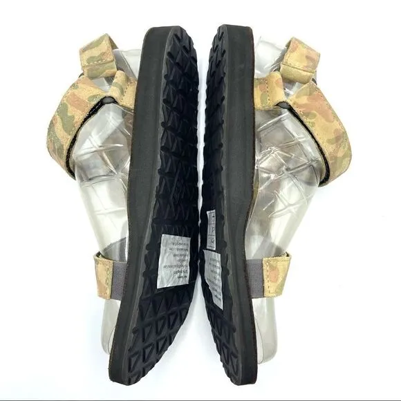 Teva Men’s Rare Original Universal Camo Leather Sandals New