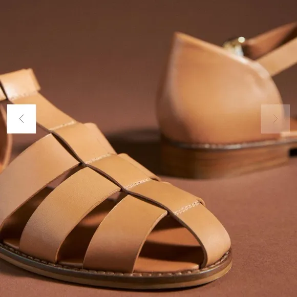 The Maris Fisherman Sandals by Pilcro, Sz 41 (W10) NWOB