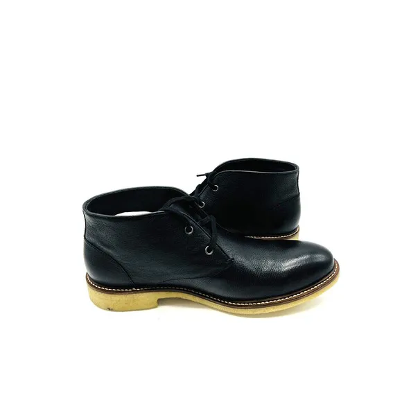 The Men's Store at Bloomingdale's Leather Chukka Boots - Black, US 7.5