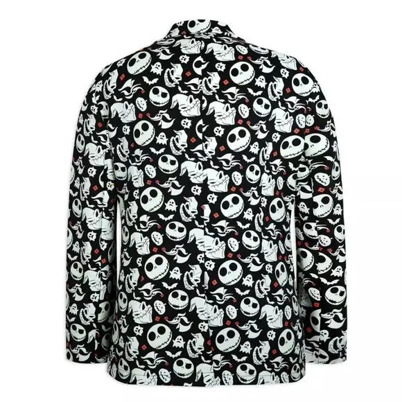 The Nightmare Before Christmas Glow-in-the-dark Half Suit and Light Up Tie