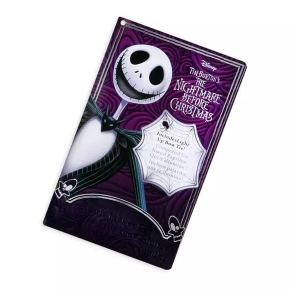 The Nightmare Before Christmas Glow-in-the-dark Half Suit and Light Up Tie