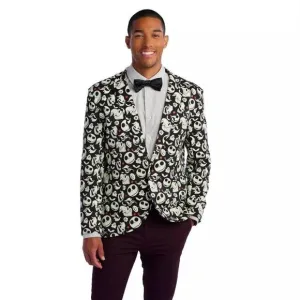 The Nightmare Before Christmas Glow-in-the-dark Half Suit and Light Up Tie