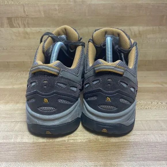 The North Face Mens Hiking Shoes Lace Up Suede Ultratac Size 9.5 Brown